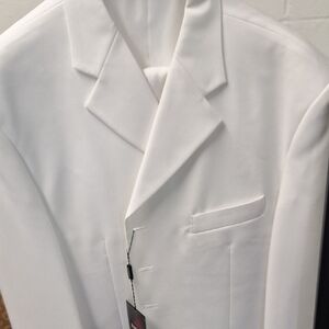 Classic White Men's Tuxedo Jacket